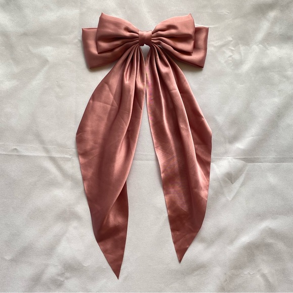 Chiffon Bow Hair Clip Classic Colors - Picture 8 of 12